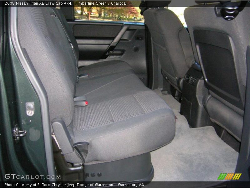 Timberline Green / Charcoal 2008 Nissan Titan XE Crew Cab 4x4