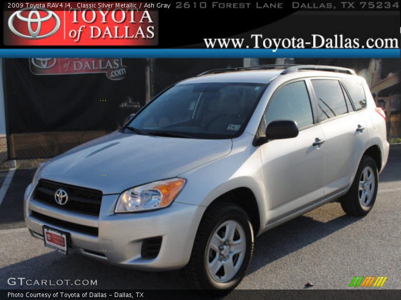 Classic Silver Metallic / Ash Gray 2009 Toyota RAV4 I4