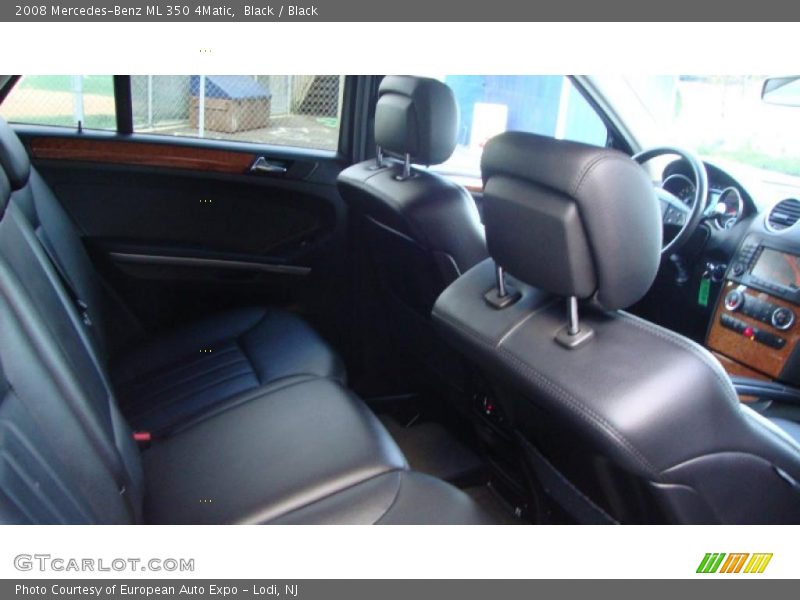 Black / Black 2008 Mercedes-Benz ML 350 4Matic