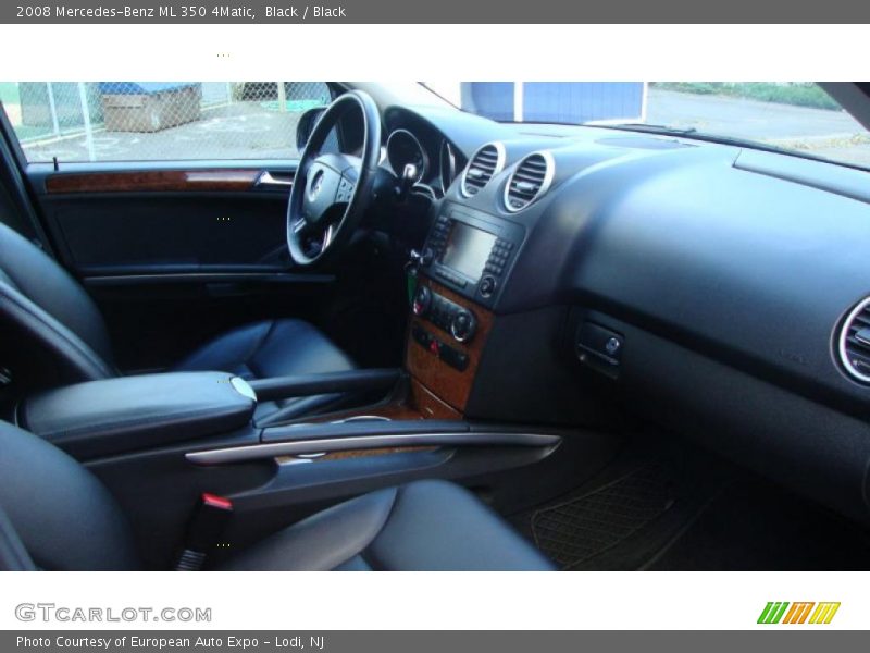 Black / Black 2008 Mercedes-Benz ML 350 4Matic