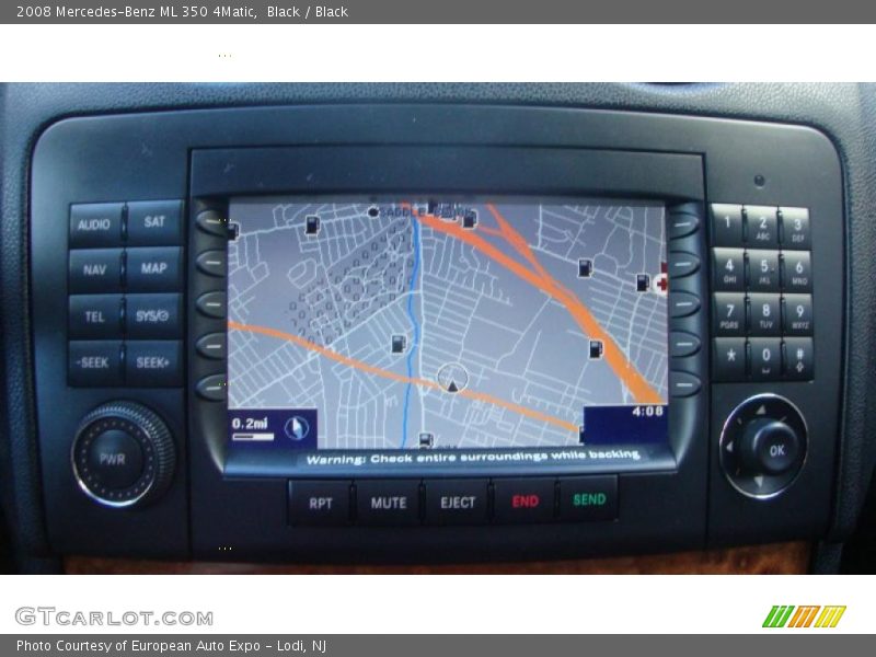 Black / Black 2008 Mercedes-Benz ML 350 4Matic