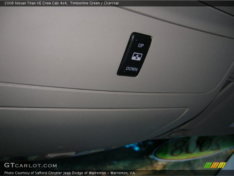 Timberline Green / Charcoal 2008 Nissan Titan XE Crew Cab 4x4
