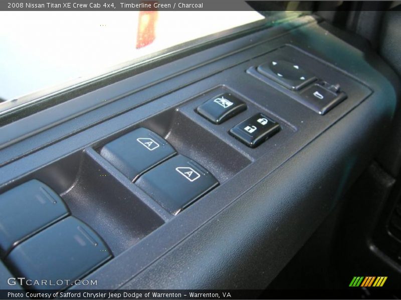 Timberline Green / Charcoal 2008 Nissan Titan XE Crew Cab 4x4