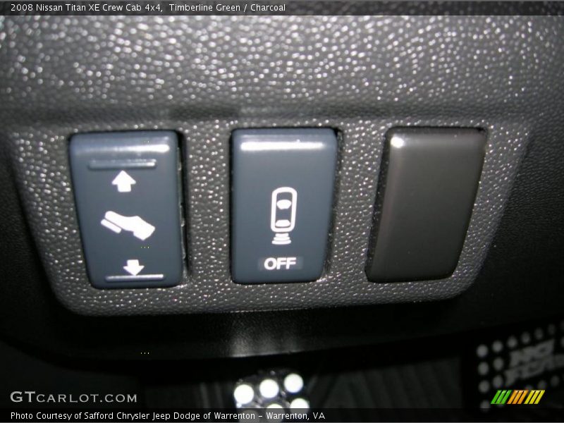 Timberline Green / Charcoal 2008 Nissan Titan XE Crew Cab 4x4