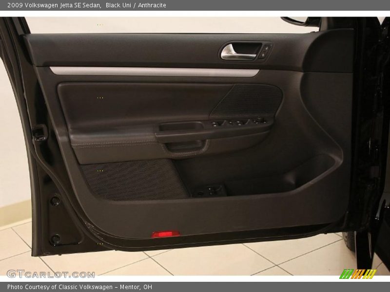 Black Uni / Anthracite 2009 Volkswagen Jetta SE Sedan