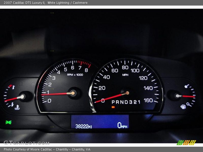  2007 DTS Luxury II Luxury II Gauges