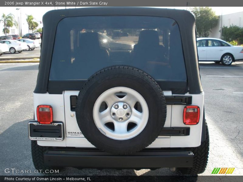 Stone White / Dark Slate Gray 2006 Jeep Wrangler X 4x4