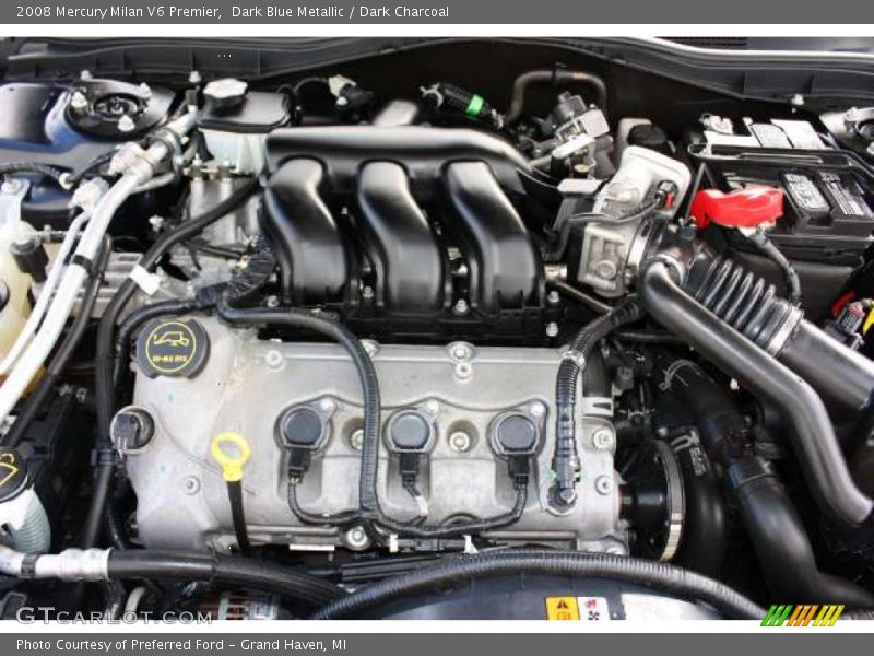  2008 Milan V6 Premier Engine - 3.0 Liter DOHC 24V VVT V6
