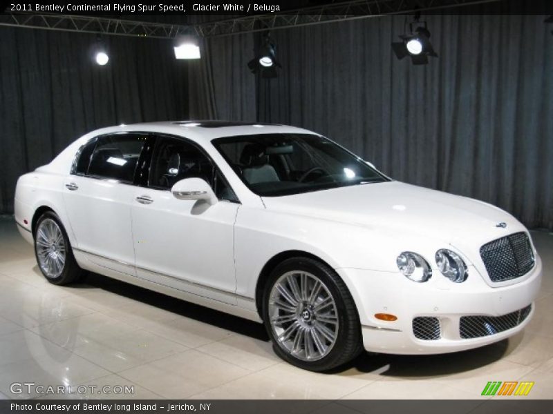 Glacier White / Beluga 2011 Bentley Continental Flying Spur Speed