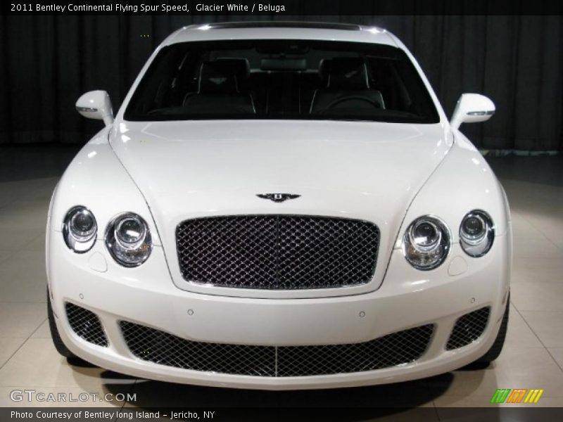 Glacier White / Beluga 2011 Bentley Continental Flying Spur Speed