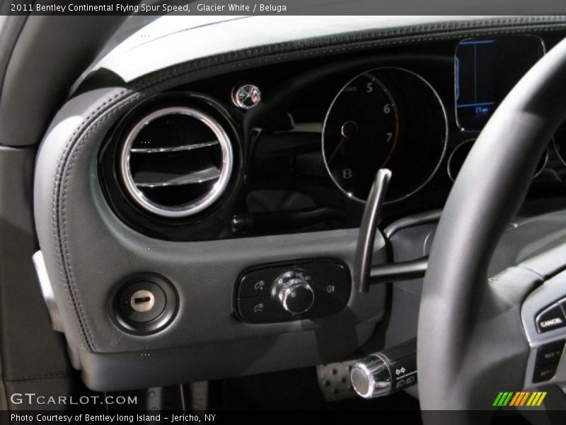 Glacier White / Beluga 2011 Bentley Continental Flying Spur Speed