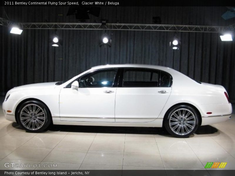Glacier White / Beluga 2011 Bentley Continental Flying Spur Speed