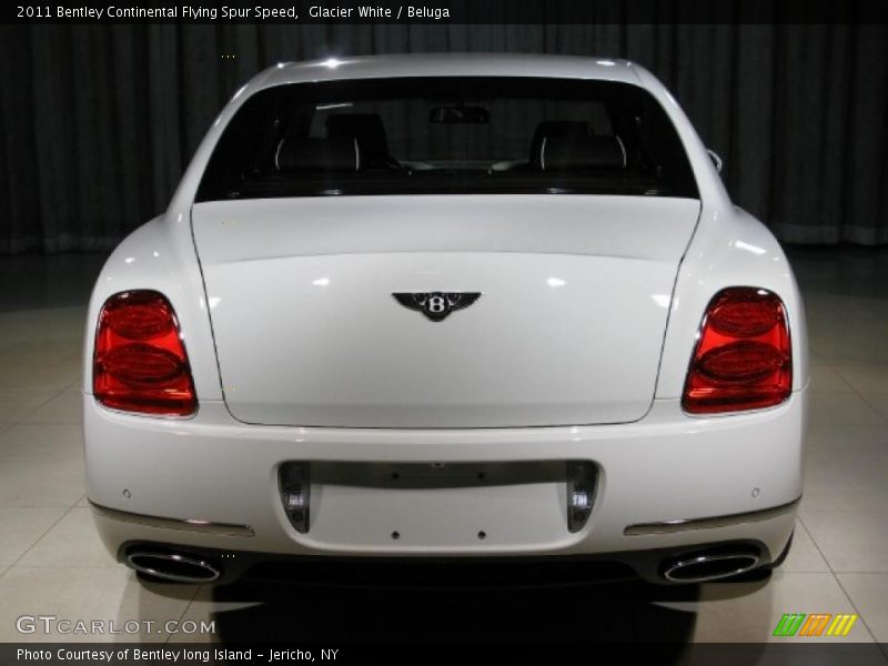 Glacier White / Beluga 2011 Bentley Continental Flying Spur Speed