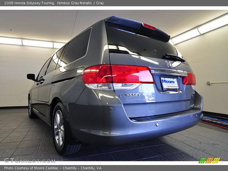 Nimbus Gray Metallic / Gray 2008 Honda Odyssey Touring