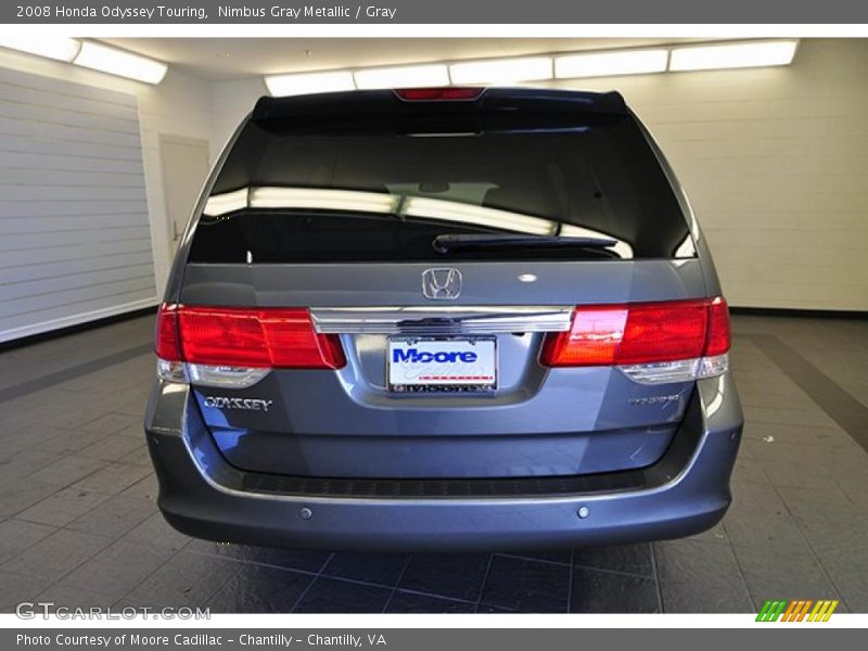 Nimbus Gray Metallic / Gray 2008 Honda Odyssey Touring