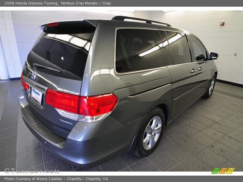 Nimbus Gray Metallic / Gray 2008 Honda Odyssey Touring