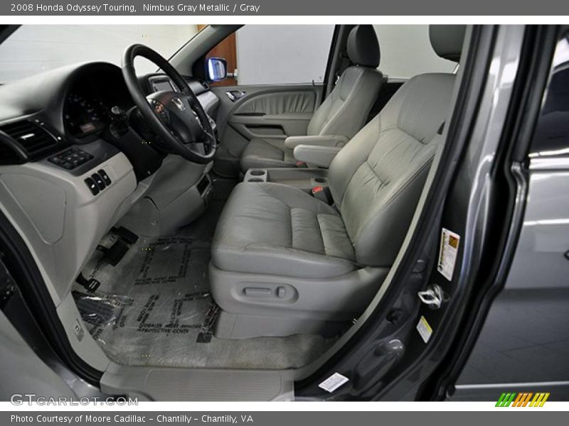  2008 Odyssey Touring Gray Interior