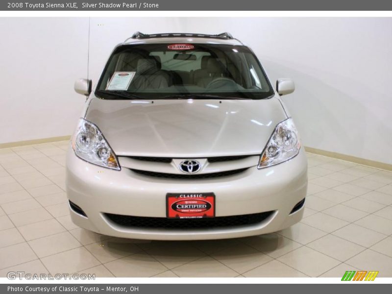 Silver Shadow Pearl / Stone 2008 Toyota Sienna XLE