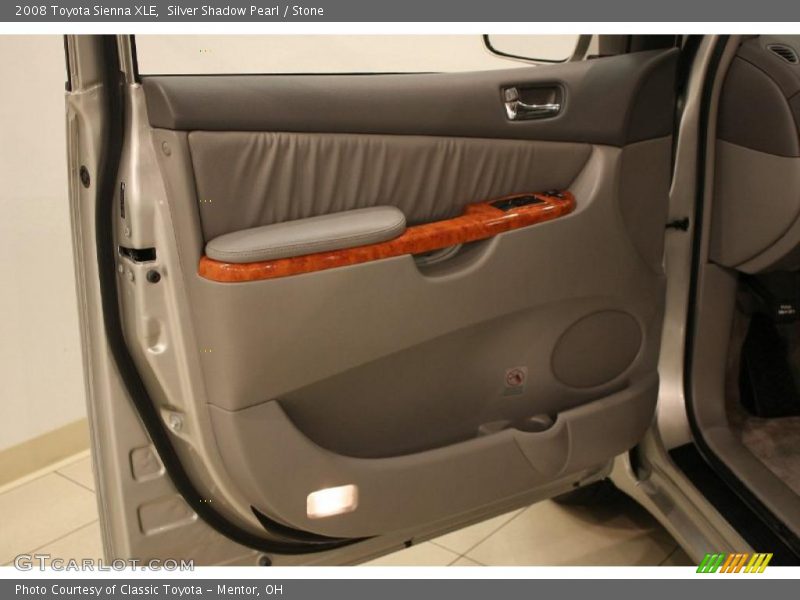 Silver Shadow Pearl / Stone 2008 Toyota Sienna XLE