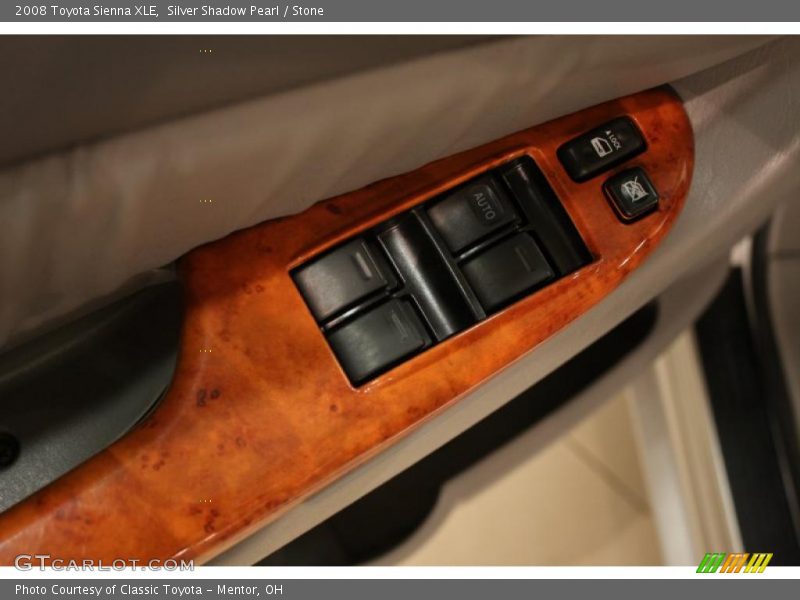Silver Shadow Pearl / Stone 2008 Toyota Sienna XLE