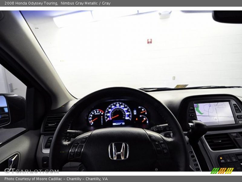Nimbus Gray Metallic / Gray 2008 Honda Odyssey Touring