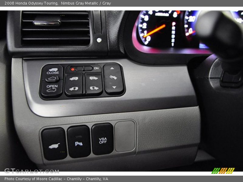 Controls of 2008 Odyssey Touring