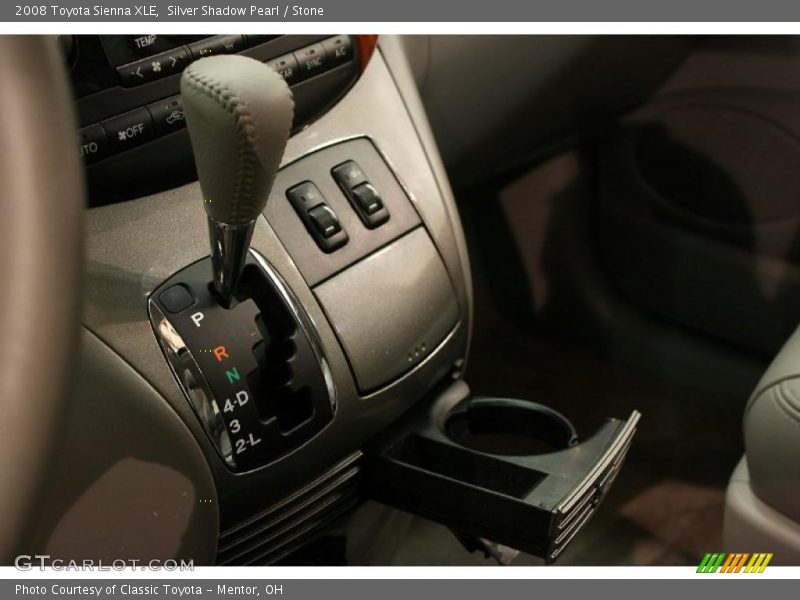 Silver Shadow Pearl / Stone 2008 Toyota Sienna XLE