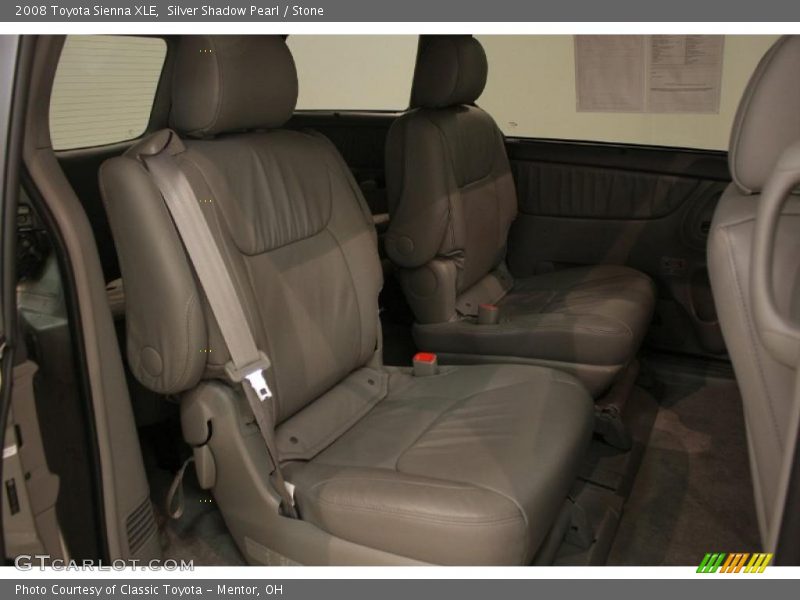 Silver Shadow Pearl / Stone 2008 Toyota Sienna XLE