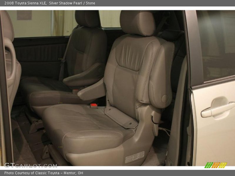 Silver Shadow Pearl / Stone 2008 Toyota Sienna XLE