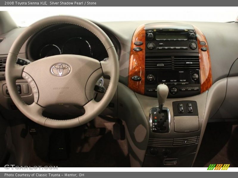 Silver Shadow Pearl / Stone 2008 Toyota Sienna XLE