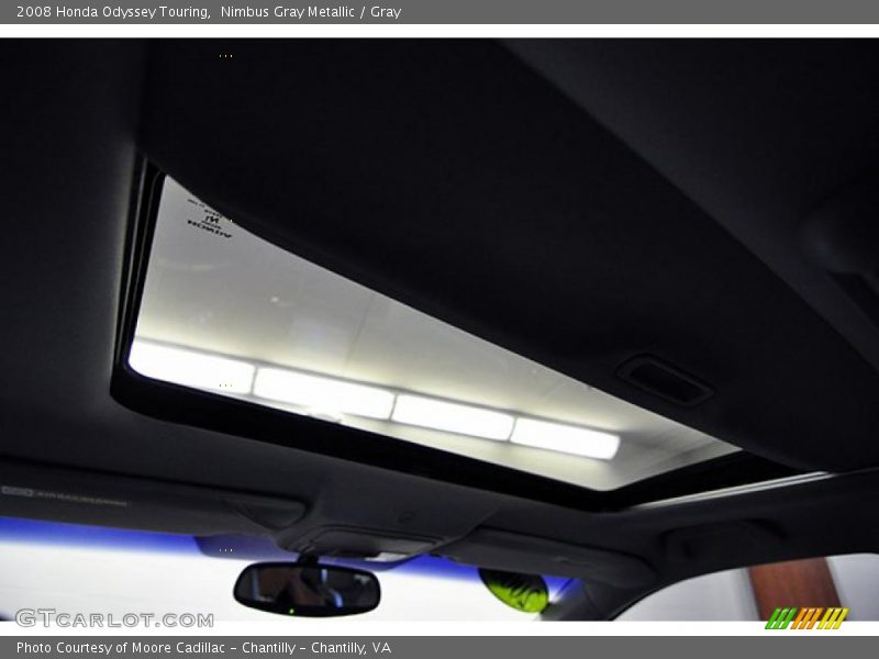Nimbus Gray Metallic / Gray 2008 Honda Odyssey Touring