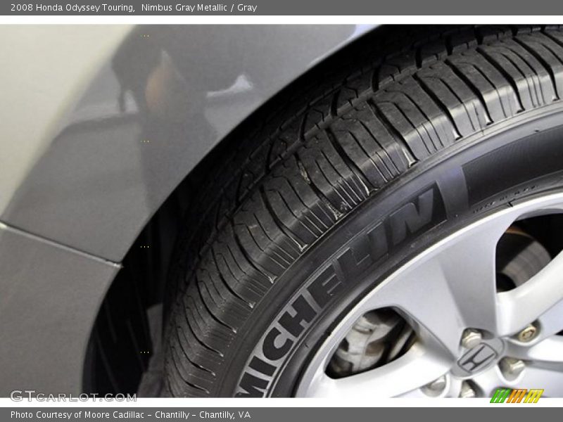 Nimbus Gray Metallic / Gray 2008 Honda Odyssey Touring
