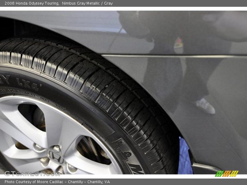 Nimbus Gray Metallic / Gray 2008 Honda Odyssey Touring