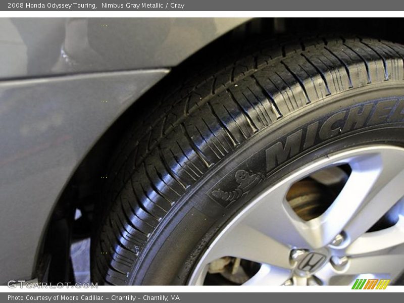 Nimbus Gray Metallic / Gray 2008 Honda Odyssey Touring