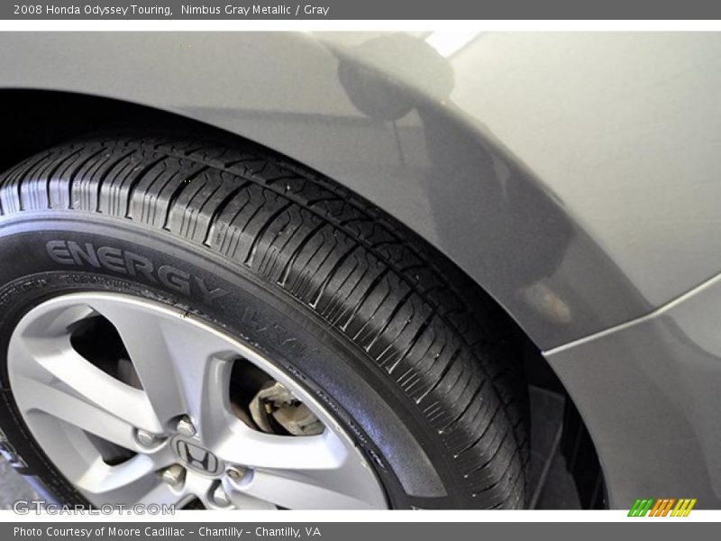 Nimbus Gray Metallic / Gray 2008 Honda Odyssey Touring