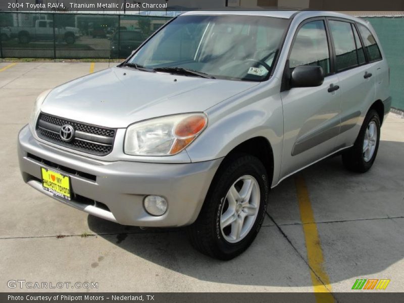 Titanium Metallic / Dark Charcoal 2004 Toyota RAV4