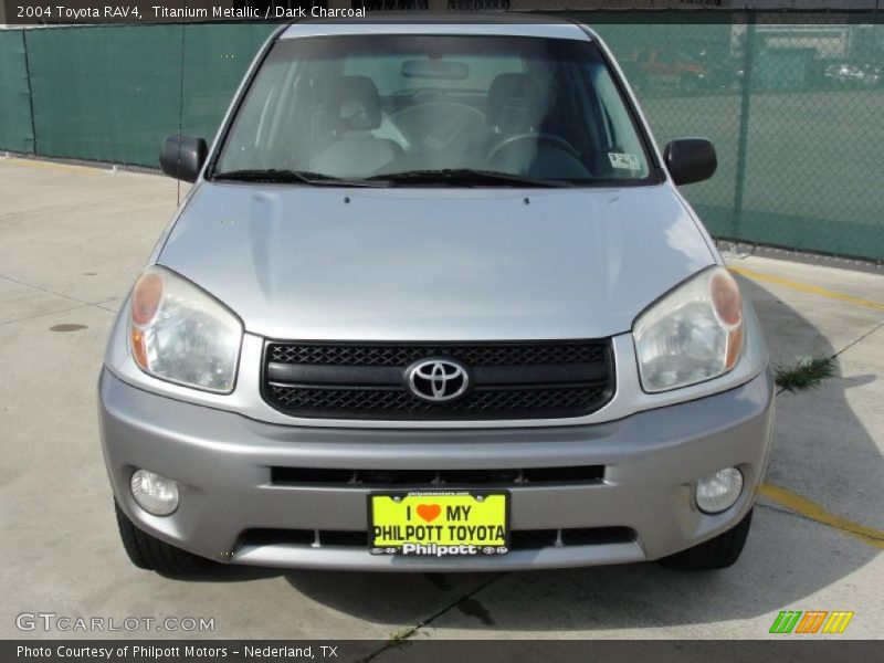 Titanium Metallic / Dark Charcoal 2004 Toyota RAV4