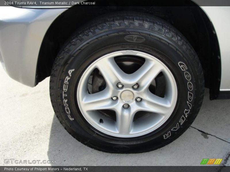 Titanium Metallic / Dark Charcoal 2004 Toyota RAV4
