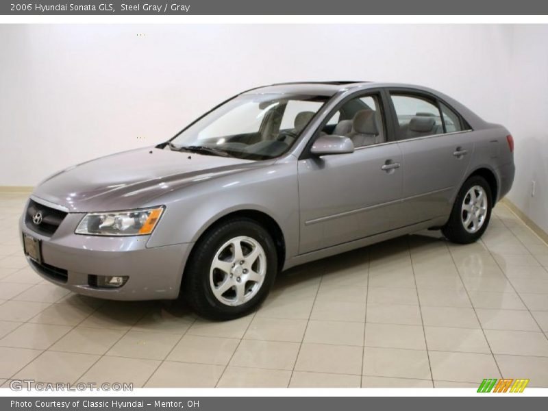 Steel Gray / Gray 2006 Hyundai Sonata GLS