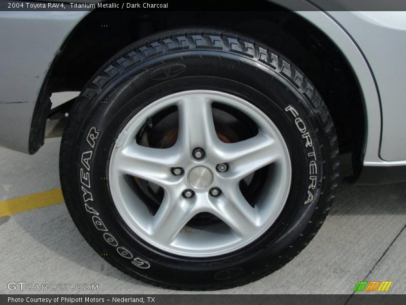 Titanium Metallic / Dark Charcoal 2004 Toyota RAV4