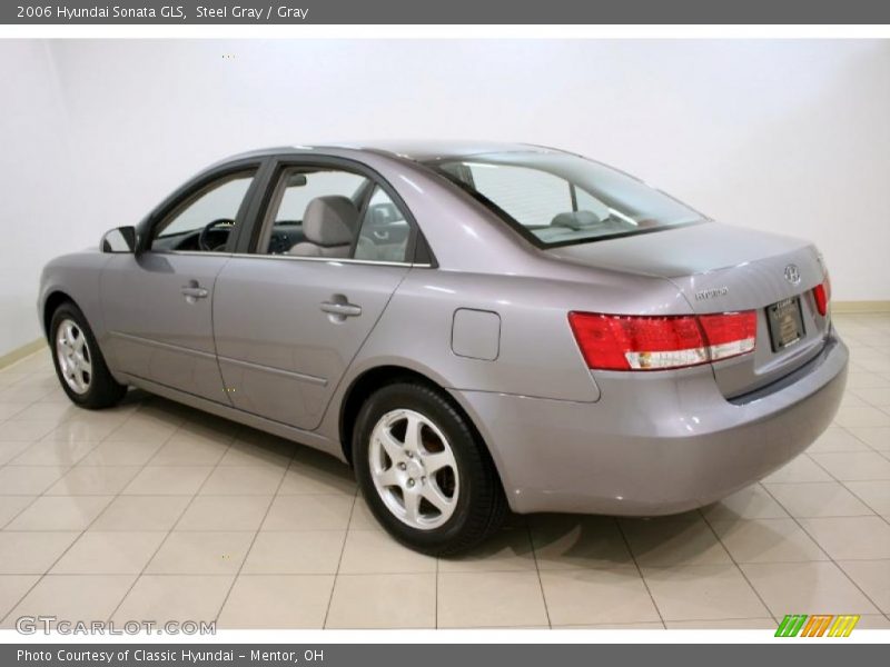 Steel Gray / Gray 2006 Hyundai Sonata GLS