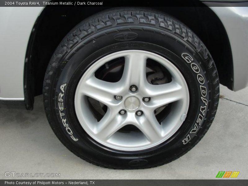 Titanium Metallic / Dark Charcoal 2004 Toyota RAV4