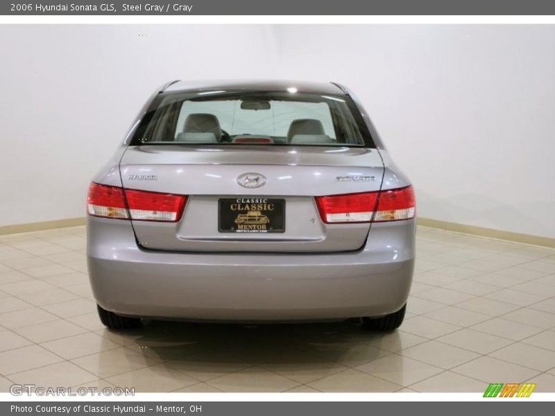 Steel Gray / Gray 2006 Hyundai Sonata GLS