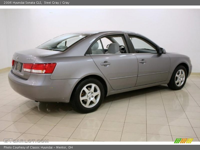 Steel Gray / Gray 2006 Hyundai Sonata GLS