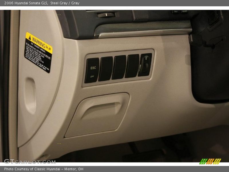 Steel Gray / Gray 2006 Hyundai Sonata GLS