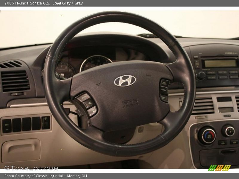 Steel Gray / Gray 2006 Hyundai Sonata GLS