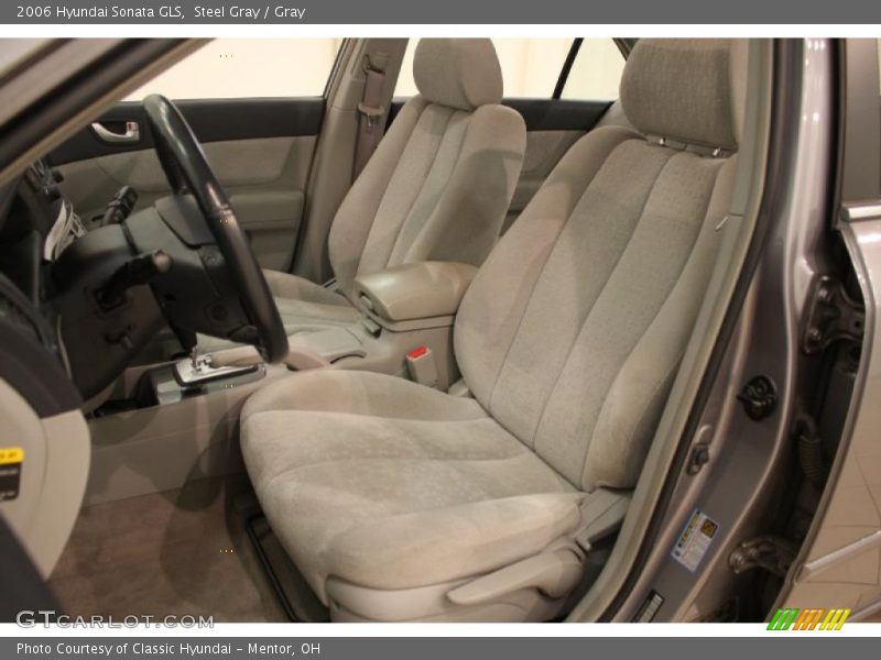 Steel Gray / Gray 2006 Hyundai Sonata GLS