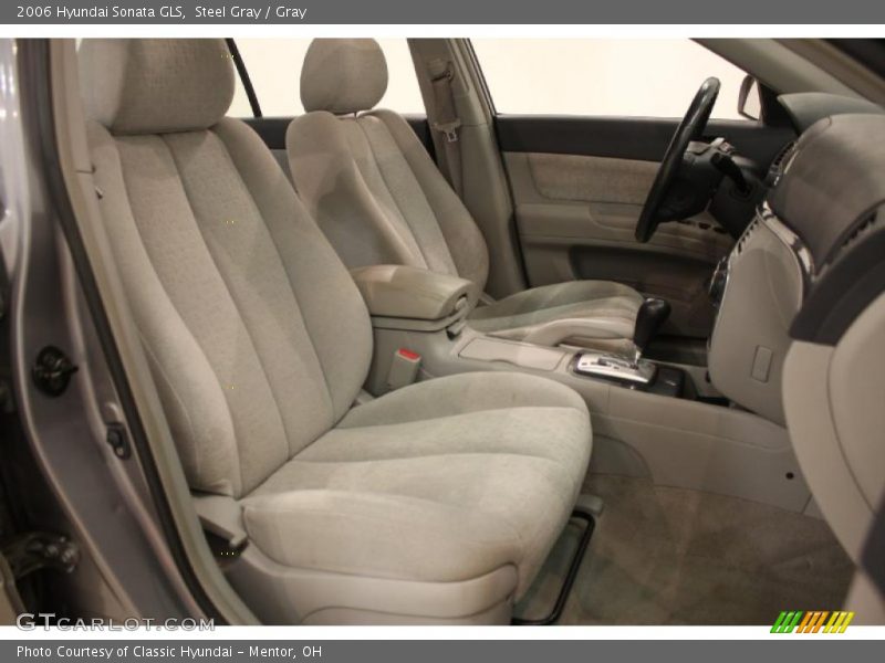 Steel Gray / Gray 2006 Hyundai Sonata GLS