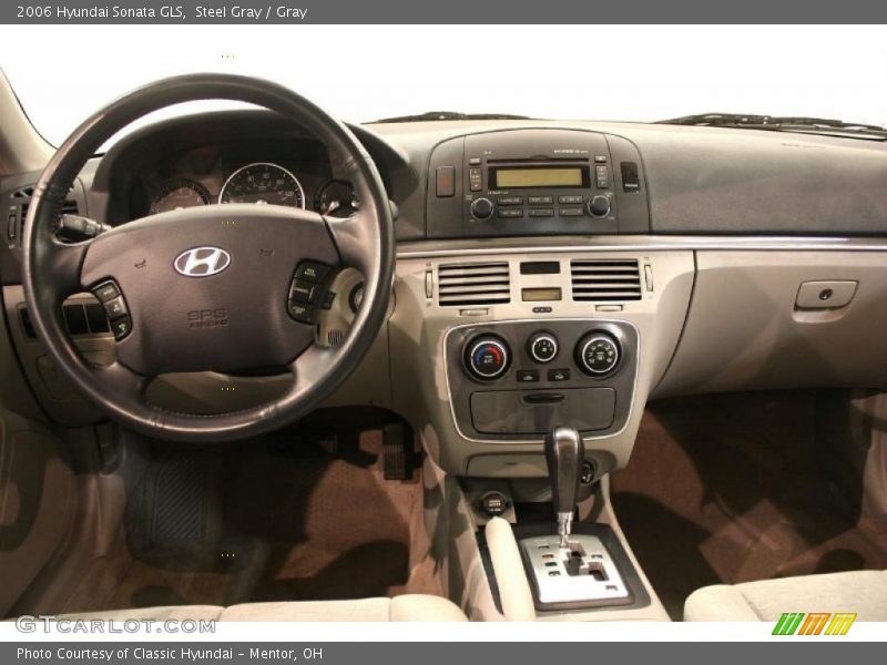 Steel Gray / Gray 2006 Hyundai Sonata GLS