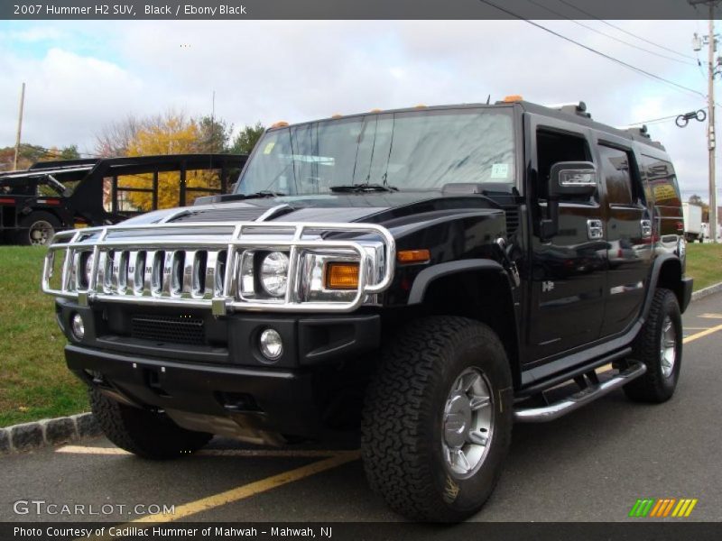 Black / Ebony Black 2007 Hummer H2 SUV